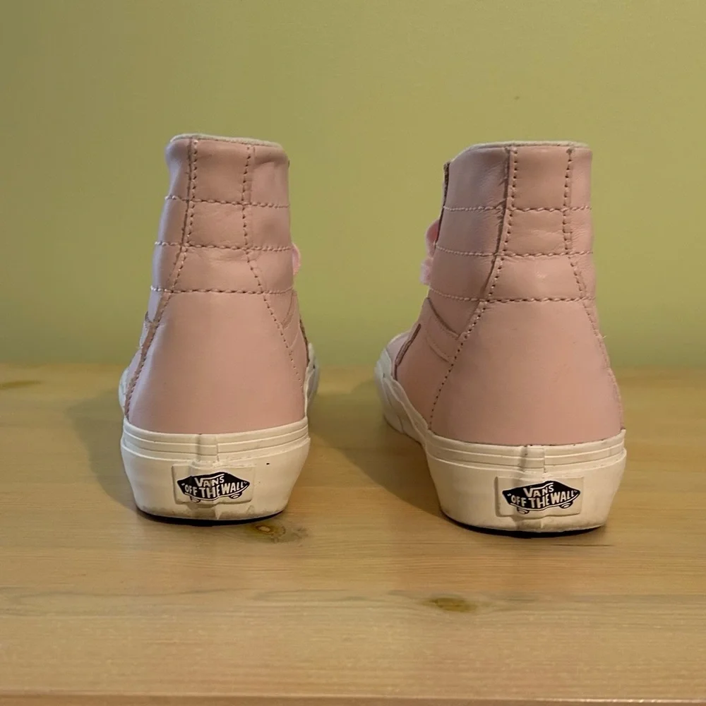 VANS LEATHER HI-TOPS - Picture 6 of 8